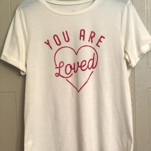 Isabel Maternity "You are Loved" Tee. Size L